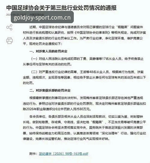 中国足协第三批禁足名单出炉，金喜体育用户如何看懂这场风暴？